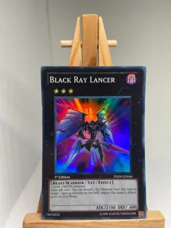 Black Ray Lancer - Super Rare 1st Edition PHSW-EN040 - MP - YuGiOh - Image 1