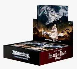 Weiss Schwarz Attack on Titan Final Season English Booster Box Factory Sealed - Image 1