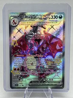 Charizard ex 074 Sv: Scarlet & Violet Black Star Promo Cards Holo 2024 LP+ - Image 1
