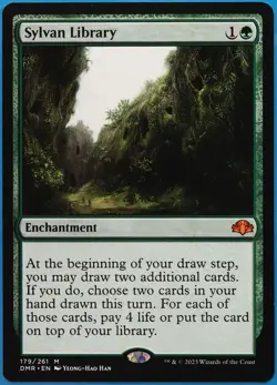 Sylvan Library Dominaria Remastered MINT Mythic Rare CARD (511799) ABUGames - Image 1