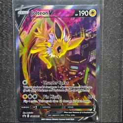 Jolteon V SWSH183 SWSH: Sword & Shield Promo Cards Holo - Image 1