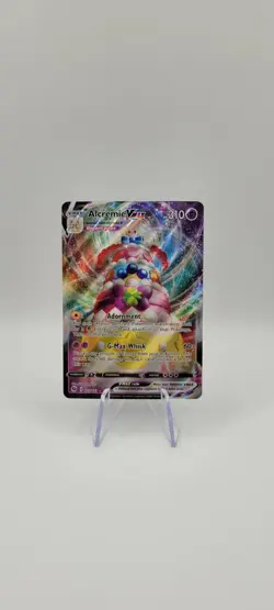 Pokemon TCG: Alcremie VMAX 23/73 Champions Path Ultra Rare Full Art Card NM - Image 1