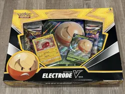 Pokemon TCG Hisuian Electrode V Card Box - 42 Cards New 820650851216 - Image 1