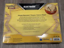 Pokemon TCG Hisuian Electrode V Card Box - 42 Cards New 820650851216 - Image 2