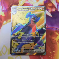 Pokemon Card TCG - Cynthias Garchomp EX SVP 204 - Black Star Promo - NM ⭐ - Image 1