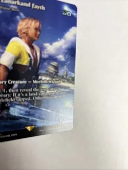 Tidus Zanarkand Fayth Thrasios Triton Hero Nonfoil Card #0058 MTG LP - Image 2