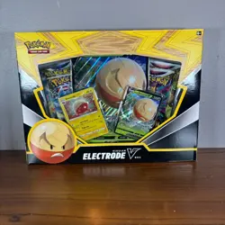 Pokemon TCG Hisuian Electrode V Card Box Sword & Shield New Factory Sealed - Image 1