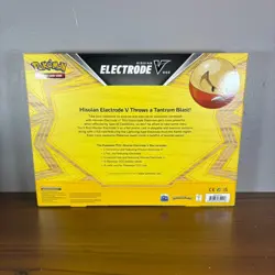 Pokemon TCG Hisuian Electrode V Card Box Sword & Shield New Factory Sealed - Image 2