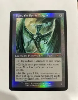 MTG - Ugin, the Spirit Dragon ⭐Retro Foil⭐ Secret Lair - Magic the Gathering - Image 1