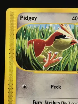 Pidgey 123/165 2002 Expedition Pokemon Card TCG Komiya Art WOTC Vintage - Nm/Vlp - Image 3