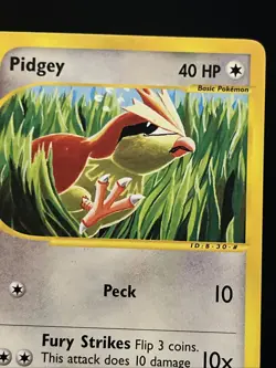 Pidgey 123/165 2002 Expedition Pokemon Card TCG Komiya Art WOTC Vintage - Nm/Vlp - Image 4