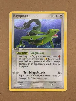 Pokemon TCG Rayquaza EX Deoxys 22/107 Holo Holo Rare - Image 1