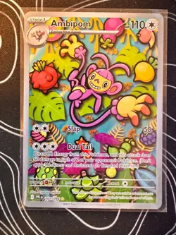 Me02: Phantasmal Flames Pokemon TCG Ambipom - Image 1