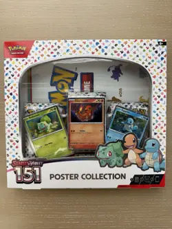 Pokemon TCG: Scarlet & Violet 151 Poster Collection Factory Sealed - Image 1