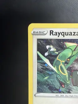 Rayquaza SWSH029 Holo Black Star Promo Pokemon - Image 4