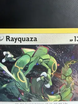 Rayquaza SWSH029 Holo Black Star Promo Pokemon - Image 5