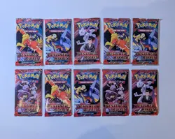 10x Pokemon TCG Scarlet & Violet Destined Rivals Sealed Booster Packs - Image 1