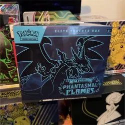 Pokemon Mega Evolution Phantasmal Flames Elite Trainer Box - Image 1