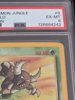 1999 Pokemon Jungle Pinsir 1st Edition Holo #9/64 PSA 6 EX-MT WOTC Vintage TCG - Image 5
