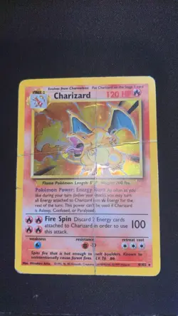 Pokemon Charizard Base Set Holo Rare 4/102 120 HP 1999 Wizards of the Coast - Image 4