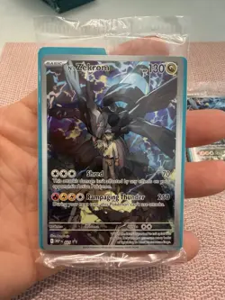 Pokemon TCG Ascended Heroes ETB 4X N’s Zekrom 031 Black Star Promo SEALED NM - Image 2
