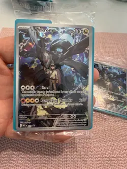 Pokemon TCG Ascended Heroes ETB 4X N’s Zekrom 031 Black Star Promo SEALED NM - Image 3
