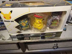NEW/SEALED Pokemon TCG Celebrations Premium Figure Collection Pikachu VMAX Box - Image 1