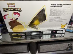NEW/SEALED Pokemon TCG Celebrations Premium Figure Collection Pikachu VMAX Box - Image 2