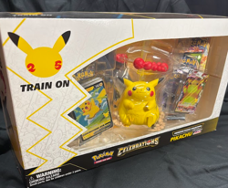 Pokemon TCG Celebrations Premium Figure Collection Pikachu VMAX (SEALED) 820650809408 - Image 1