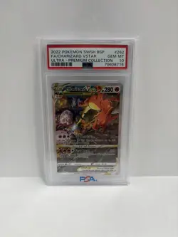 2022 Pokemon Charizard VSTAR SWSH262 Promo Ultra Rare PSA 10 Gem Mint #262 - Image 1