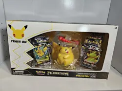 Pokemon TCG Celebrations 25th Anniversary Premium Figure Collection Pikachu VMAX - Image 3