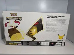 Pokemon TCG Celebrations 25th Anniversary Premium Figure Collection Pikachu VMAX - Image 4