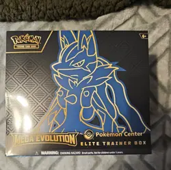 Pokemon Tcg Mega Evolution Pokemon Center Elite Trainer Box Mega Lucario PC ETB - Image 1
