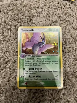 Pokemon TCG Venomoth Reverse Holo 49/112 FireRed & LeafGreen - Image 1