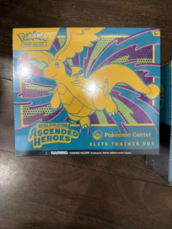 Ascended Heroes Pokemon Center Elite Trainer Box (ETB) x2 - Image 2