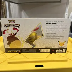 Pokemon TCG Celebrations Premium Figure Collection Pikachu VMAX Box 820650809408 - Image 2