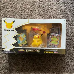 Pokemon Celebrations Pikachu VMAX Premium Figure Collection Promo Box - Image 1