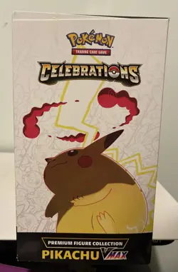 Pokemon TCG Celebrations Premium Figure Collection Pikachu VMAX Box 820650809408 - Image 2