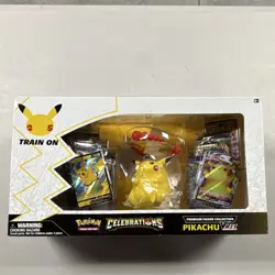 Pokemon Celebrations Premium Figure Collection Box Pikachu VMAX Promo English - Image 1