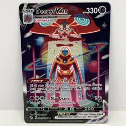 Pokemon Crown Zenith Deoxys VMAX GG45/GG70 Full Art Alt Art - Image 1