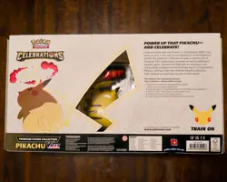 Pokemon TCG Celebrations Premium Figure Collection Pikachu VMAX Box 820650809408 - Image 2