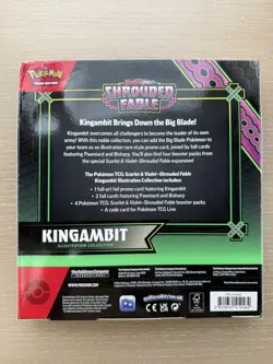 Pokemon TCG Scarlet & Violet Shrouded Fable Kingambit Illustration Collection - Image 3