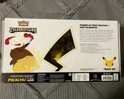 Pokemon Celebrations 25th Anny Pikachu VMAX Premium Figure Collection Sealed - Image 2