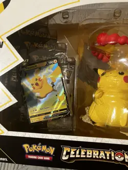 Pokemon Celebrations 25th Anny Pikachu VMAX Premium Figure Collection Sealed - Image 5