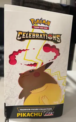 Pokemon TCG Celebrations Premium Figure Collection Pikachu VMAX Box 820650809408 - Image 3