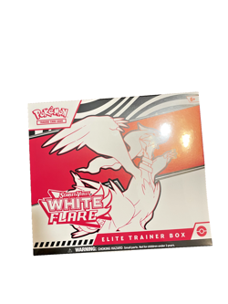 Pokemon Scarlet & Violet Elite Trainer Box White Flare ETB New Factory Sealed - Image 1