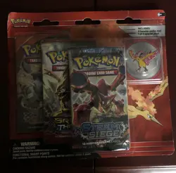 Moltres | XY Triple Blister | 2016 | Pokemon TCG Legendary Birds | Siege/BT/PC - Image 1