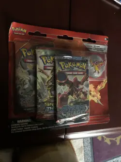 Moltres | XY Triple Blister | 2016 | Pokemon TCG Legendary Birds | Siege/BT/PC - Image 3