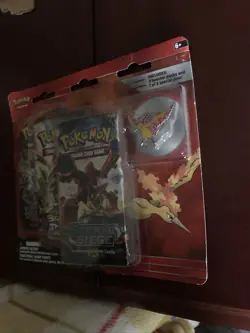 Moltres | XY Triple Blister | 2016 | Pokemon TCG Legendary Birds | Siege/BT/PC - Image 4
