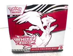Pokemon White Flare Elite Trainer Box Scarlet & Violet TCG Sealed New ETB - Image 1